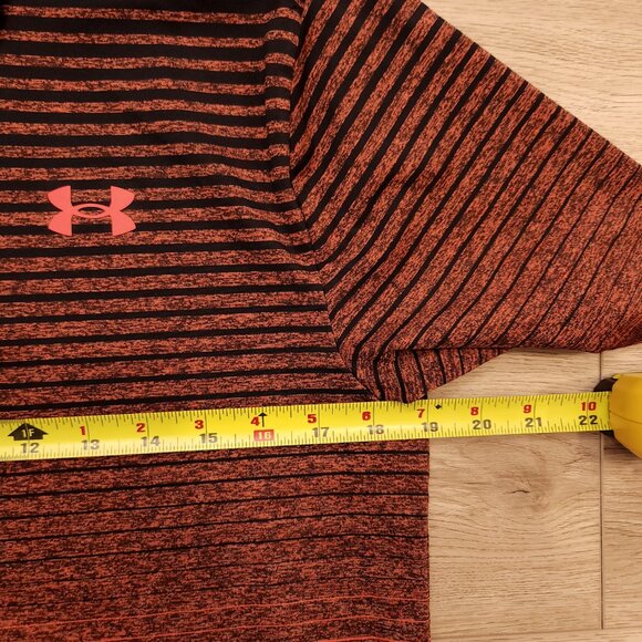 EUC! Lot of (2) Nike & Under Armour Striped Golf Polos, Men's Small - Picture 6 of 6